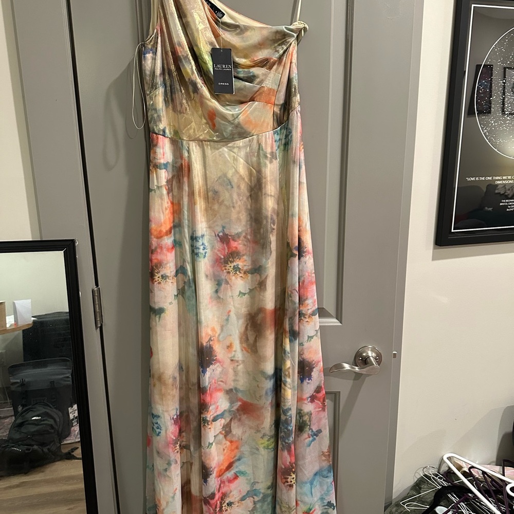 Ralph Lauren Multicolor Metallic Dress - Picture 9 of 9